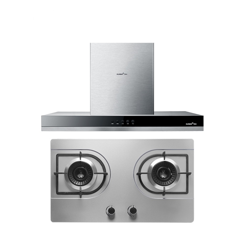 迅达CXW-218-DP1506+2-H8 欧式抽油烟机 天然气液化气嵌入式不锈钢燃气灶具 正品烟灶套装