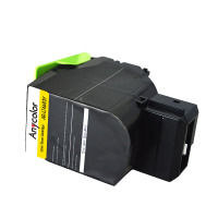 欣彩（Anycolor）LT4683粉盒（专业版）AR-LT4683Y黄色 墨粉盒适用联想C8300 C8300N