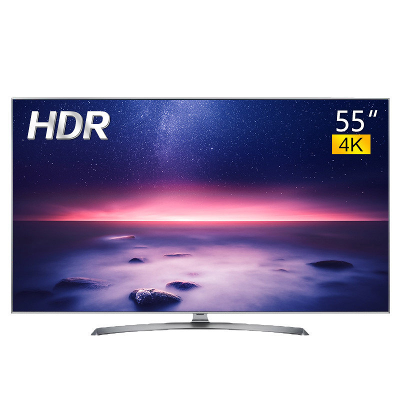 LG电视55UJ7588-CB 55英寸 4K超高清智能液晶电视 主动式HDR 纯色硬屏