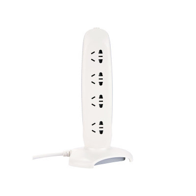 公牛（bull）新国标GN-V1080全长1.8米八位立式插座/接线板/插线板/排插 白色