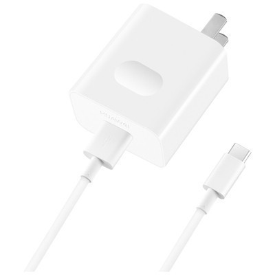 华为(HUAWEI)SuperCharge 快充 原装 5A 充电器 搭配type-c数据线