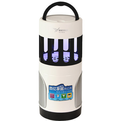 雅格(yage)(6灯珠紫光)光催化灭蚊灯 6灯珠经典款捕蚊器驱蚊器 吸入式诱蚊器