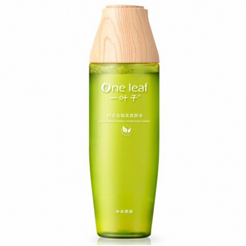 一叶子白百合提亮爽肤水150ml 深层补水保湿 提亮肤色 收缩毛孔 男女士护肤品化妆品