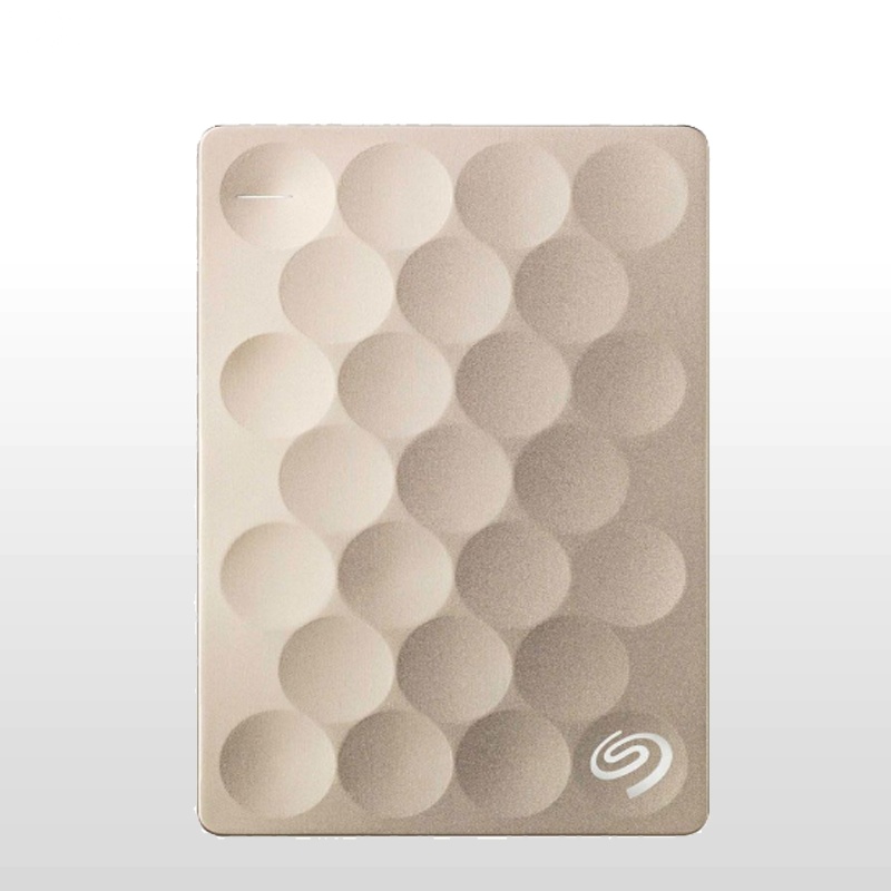 希捷(Seagate)Ultra slim 睿致系列 2TB 2.5英寸 USB3.0 移动硬盘 金色