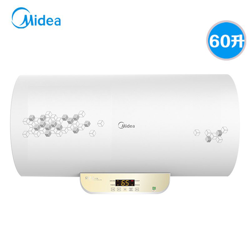 美的(Midea)电热水器F60-30BM6(HY)双重防漏电 60升 家用 3000W速热