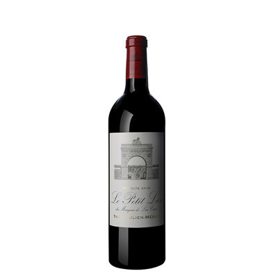 法国原瓶进口 1855列级庄二级庄 2010年雄狮副牌干红葡萄酒750ml 单支装