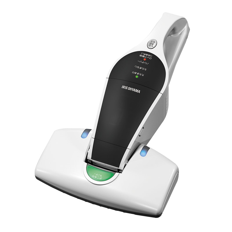 爱丽思(IRIS) 日本家用床铺吸尘器灰尘感应有效除螨无线除螨仪ICFDC1C白