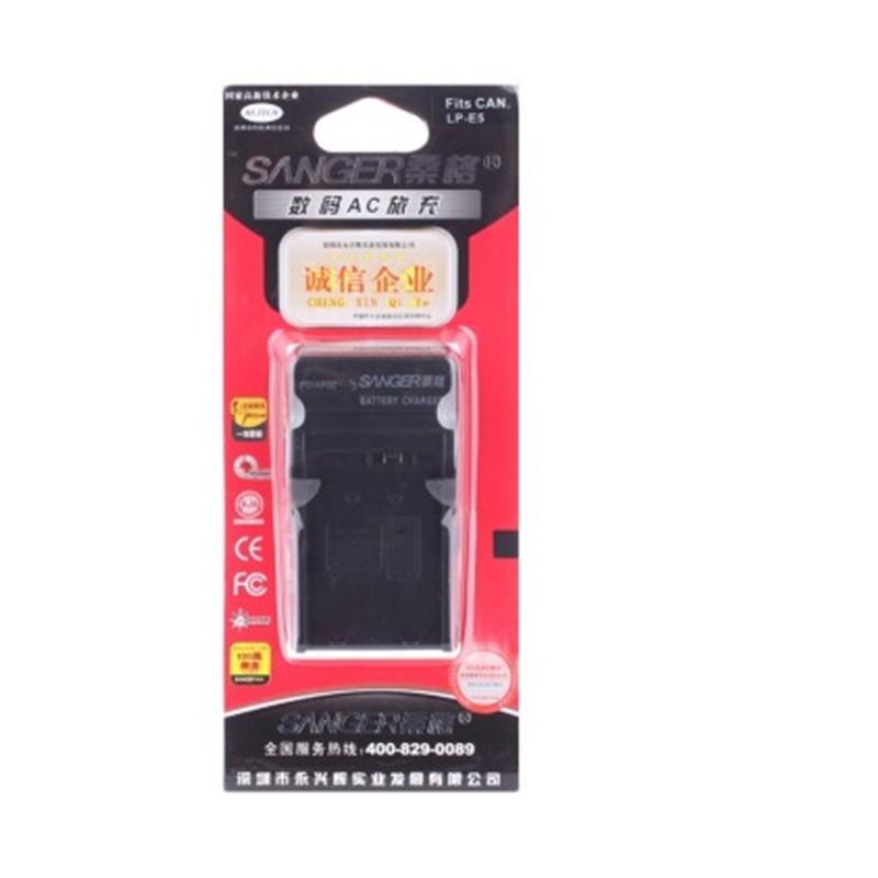 桑格LP-E5电池充电器 适用佳能1000D 450D 500D KISSX2数码相机