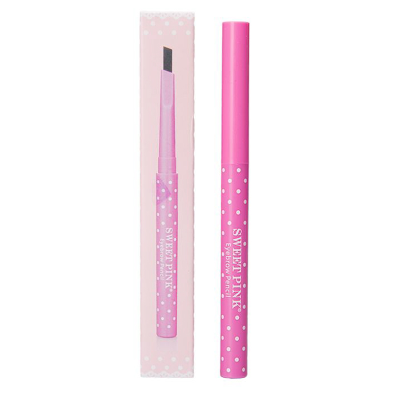 粉色安琪SWEET PINK自动旋转眉笔浅咖色0.3g 造型定妆