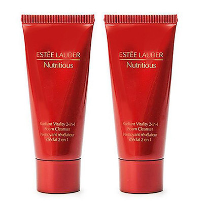 雅诗兰黛Estee Lauder鲜亮焕采泡沫洁面乳 30ml*2 深层清洁