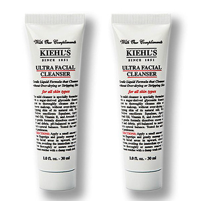 科颜氏Kiehl's高保湿洁面啫喱30ml*2 清洁保湿