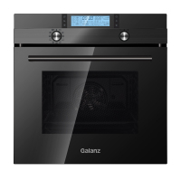 格兰仕嵌入式电烤箱 KAS2UTUC-03C 65L 黑晶钢化玻璃面板