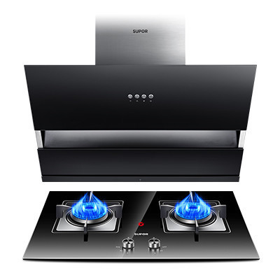 苏泊尔(SUPOR)J516+QB517抽油烟机灶具套装燃气灶煤气灶烟灶套装(液化气)