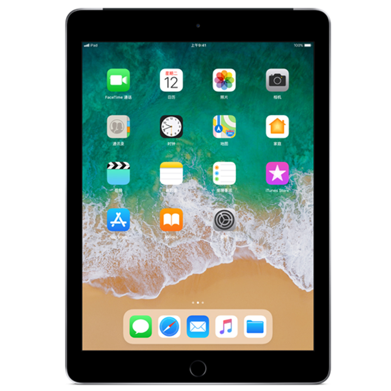 Apple iPad MP1J2CH/A 平板电脑 9.7英寸(32G/WLAN+Cellular)深空灰色