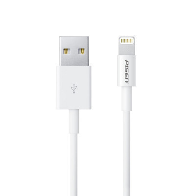 品胜(PISEN)Apple Lightning快充数据充电线1000mm,苹果充电线。充电数据传输二合一