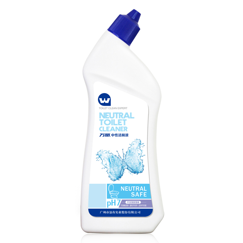 万丽中性洁厕液洁厕剂500g/瓶 (不含强酸强碱 不伤瓷 护肤清香 )浪奇出品