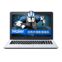 海尔(Haier)锋睿S520 15.6英寸轻薄本笔记本电脑(N3060 4GB 128G固态 白色)