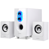 恩科(ENKOR)E60B 电脑多媒体笔记本木质蓝牙音箱 2.1组合音响低音炮支持U盘SD卡 灰色