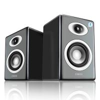 恩科(ENKOR)MD30B 有源书架2.0HIFI音箱 蓝牙音响 U盘NFC 黑色