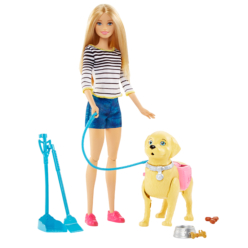 Barbie芭比之贪吃狗狗DWJ68 塑料玩具 3岁以上