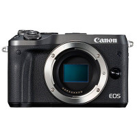 佳能(Canon) EOS M6黑色 (单机身不含镜头) 微单相机 约2420万像素 全像素双核AF WIFI功能