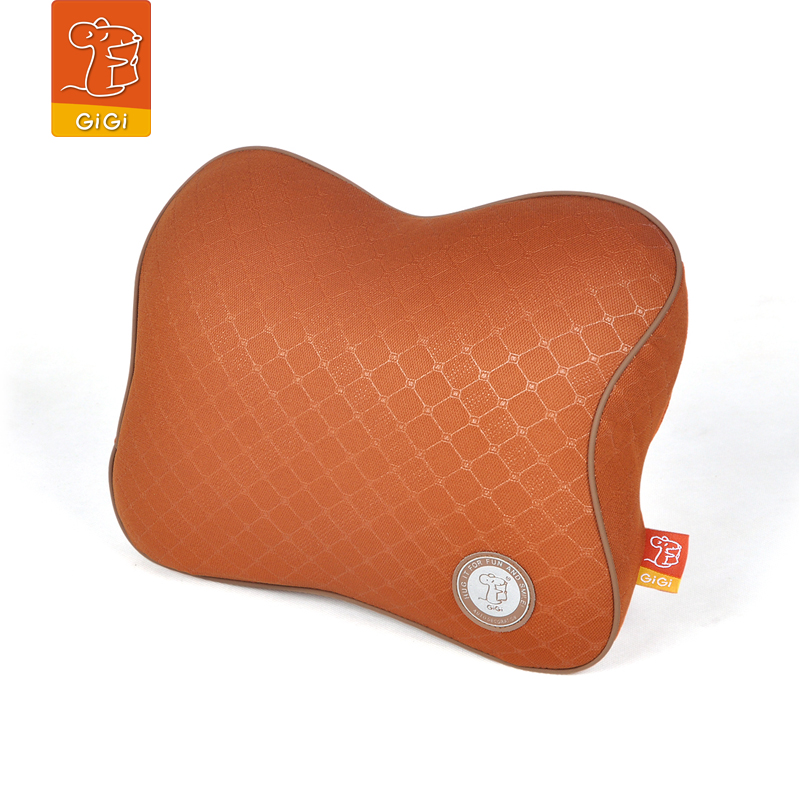 吉吉(GiGi)汽车头枕 负离子天然乳胶护颈护 四季车载垫简约枕头G-1512
