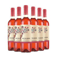 张裕(CHANGYU)桃红葡萄酒 750ml*6 整箱装