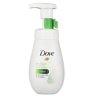 多芬(Dove)洁面乳 净透柔嫩洁面泡泡160ml 日本进口[联合利华]