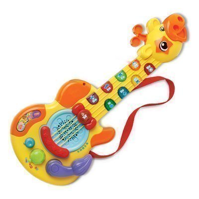 [苏宁自营]伟易达(Vtech) 长颈鹿吉他 中英双语带录音回放创作模式儿童吉他玩具