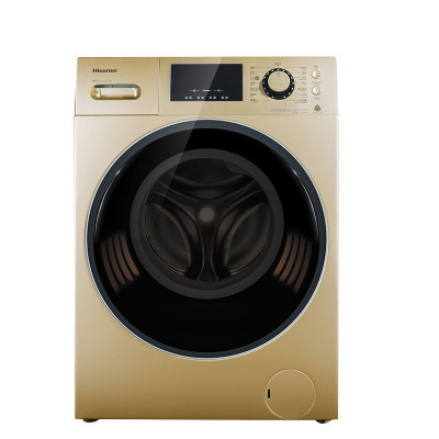 海信(Hisense)XQG90-S1226FIYG 9公斤全自动变频滚筒洗衣机 智能投放洗衣液 WiFi控制 中途添衣
