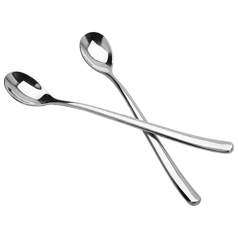 MAXCOOK美厨不锈钢长柄圆勺两只装银月系列 MCGC-162