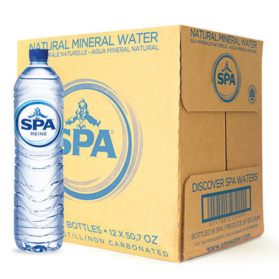 SPA滋宝皇妃天然饮用水1.5L*12瓶 比利时原装进口矿泉水饮用水