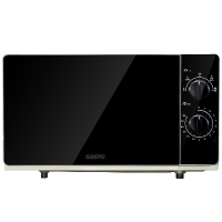 三洋(SANYO) 微波炉 EM-2131M 平板微波炉家用机械式旋钮侧拉门21升