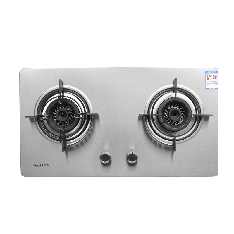 百吉燃气灶261GW燃气灶矿井瓦斯气4T灶具爆炒天然气12T猛火灶台嵌式两用灶双灶天然气灶不锈钢面板燃气灶具