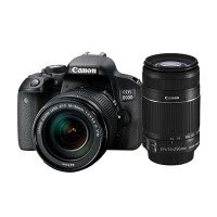 佳能(Canon) EOS 800D (18-135mm+55-250mm) 数码单反相机 双镜头套装 约2420万像素