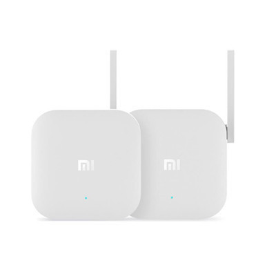 小米(MI)wifi 电力猫 穿墙宝 家庭用 是速度快、信号强 300Mbps 搭配路由器使用 白色