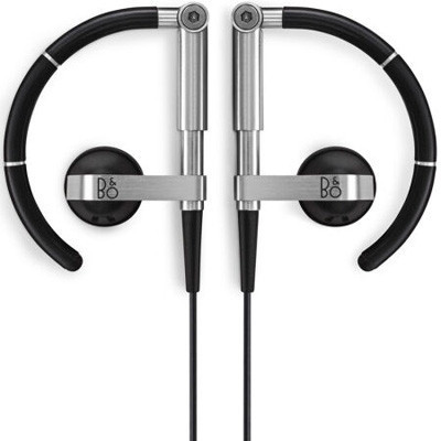 B&O PLAY(by Bang & Olufsen)EarSet 3i 耳挂式运动耳机 超轻可调节 铝金属黑