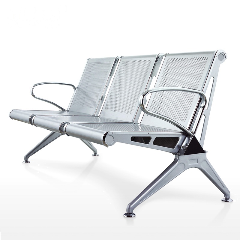 HiBoss 车站候车等候椅医院候诊椅公共椅加厚排椅机场椅三人位连排椅