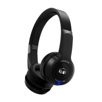 魔声(Monster)Clarity Wireless 灵晰 无线蓝牙耳机 头戴式运动耳机 耳麦手机耳机 电脑耳机 黑色