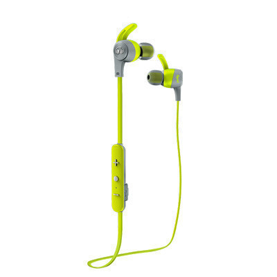 魔声(Monster)iSport Achieve BT爱运动无线蓝牙 运动耳机 手机通用带耳麦耳塞入耳式跑步耳机绿色