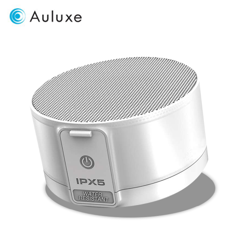 欧乐司(AULUXE) X3 无线蓝牙小音箱 防水创意便携户外迷你低音炮 手机mini音响 金属网罩 白色