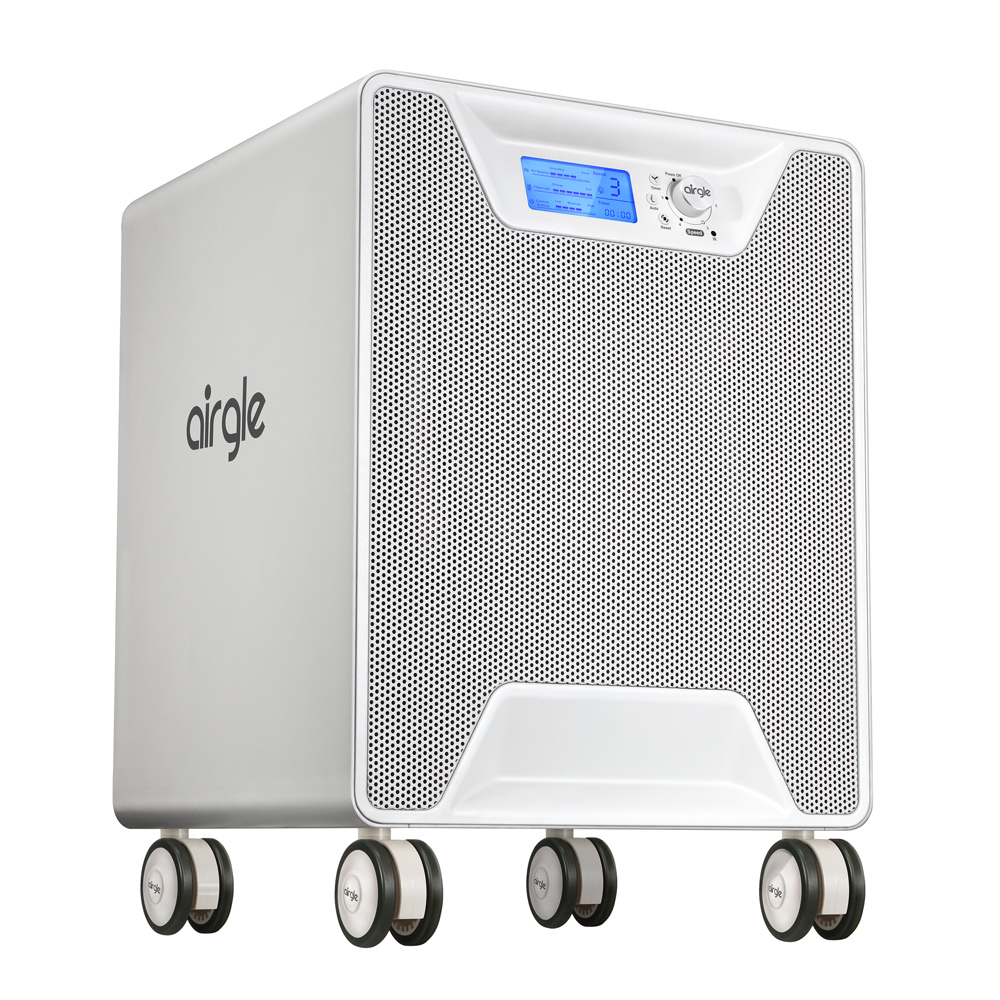 Airgle奥郎格空气净化器客厅家用卧室办公室除雾霾二手烟尘pm2.5去除甲醛异味AG600