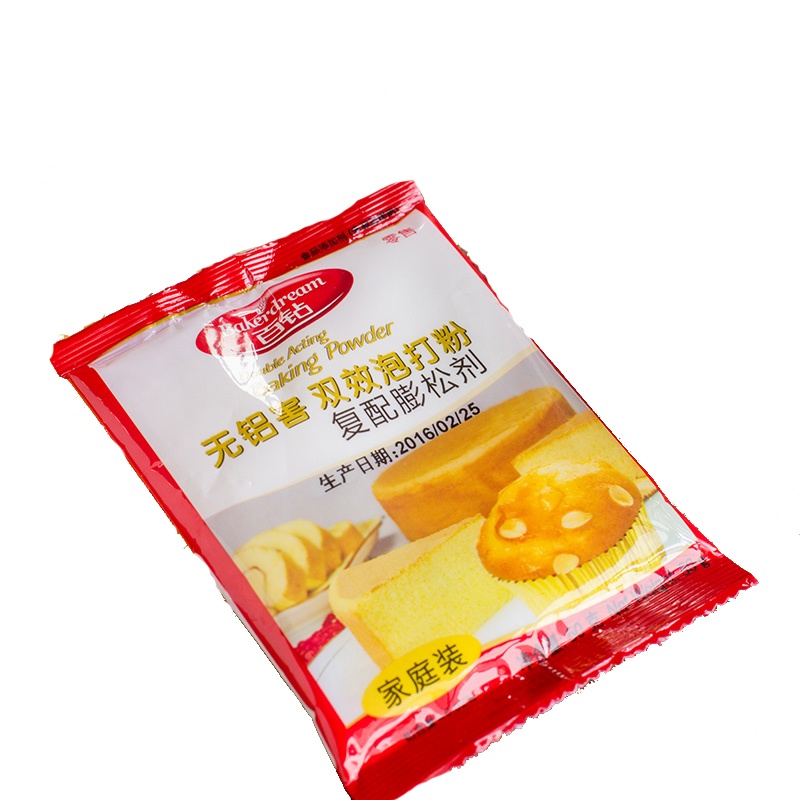 安琪(Angel) 百钻无铝双效泡打粉 50g 袋装 烘焙 面包 食品添加剂 膨松剂