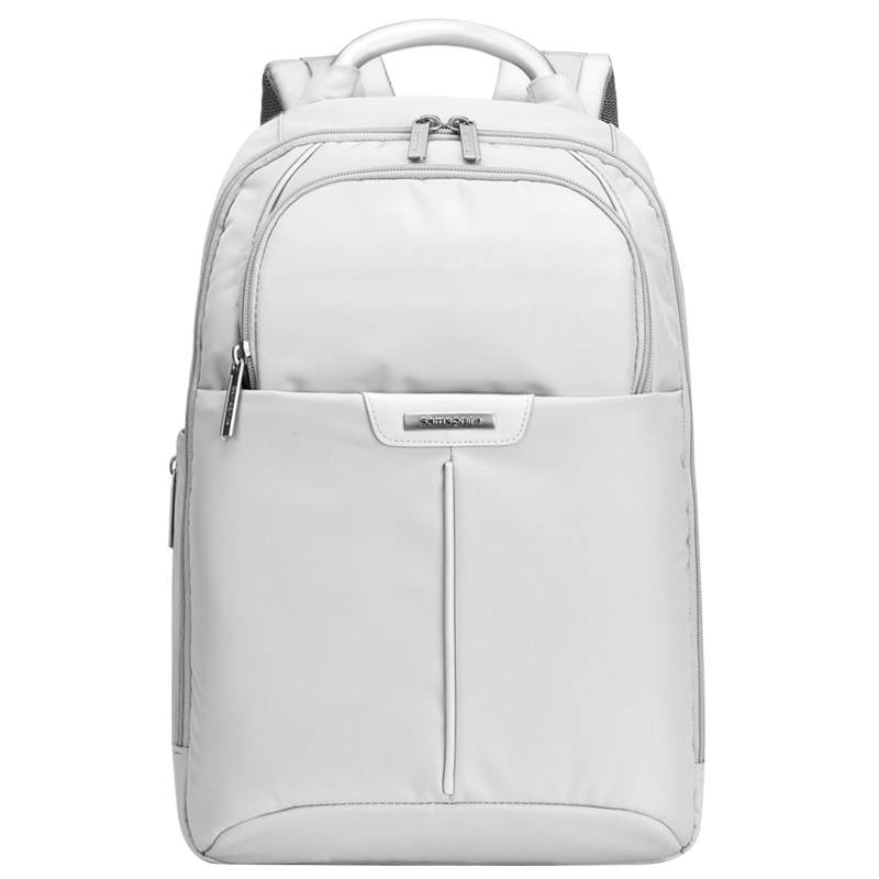 新秀丽(Samsonite)双肩 电脑包 男女款 13.3英寸 BP2*28002 浅灰色