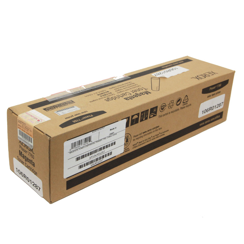 富士施乐(Fuji Xerox)106R01287适用Phaser7760 紫红色墨粉盒