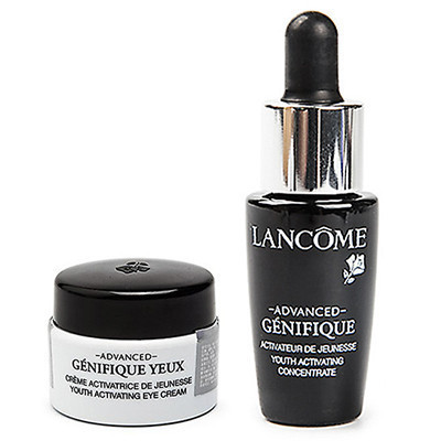 兰蔻Lancome精华肌底两件套（眼部凝霜5ml+肌底液7ml)