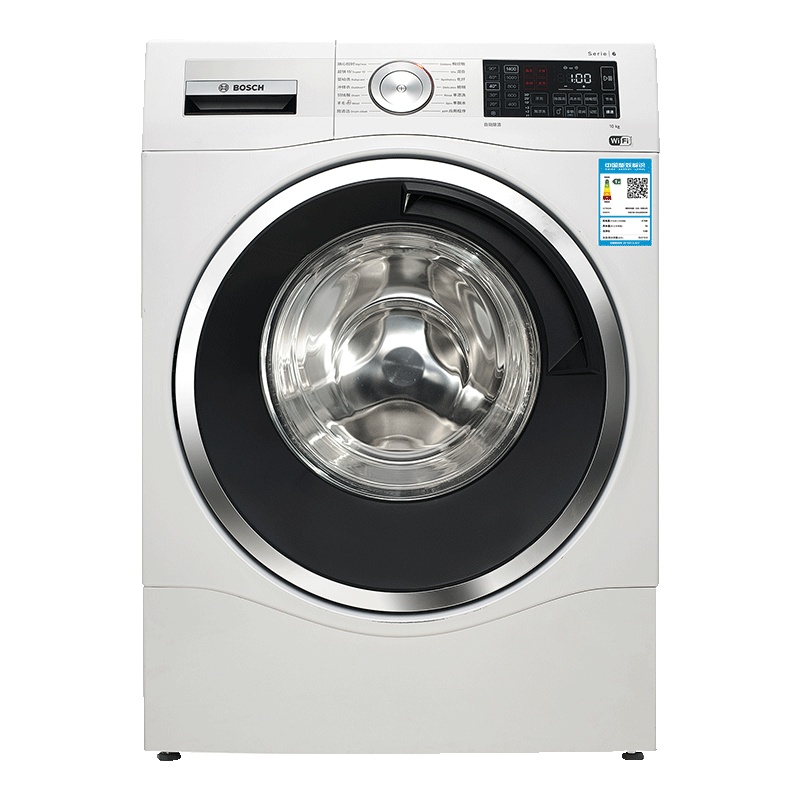 博世(BOSCH)XQG100-WAU28560HW 10公斤 变频 婴幼洗 智能家居互联 全自动滚筒洗衣机(白色)