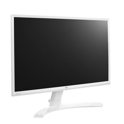 LG 27MP58VQ-W 27英寸 光滑切割设计 IPS硬屏 低闪屏 滤蓝光 液晶显示器 白色