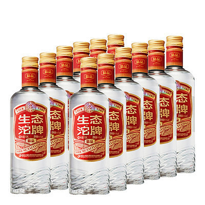 沱牌舍得 精品 生态沱牌 50度 450ml*12 浓香型 白酒 整箱装