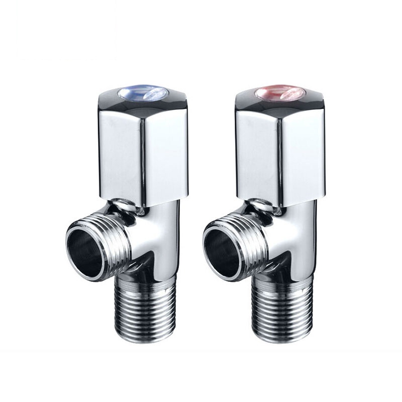 JOMOO九牧 精铜角阀加厚三角阀冷热水组合八门阀74055/44055